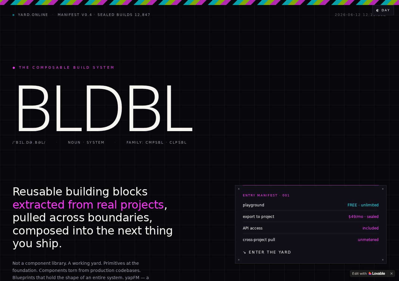 BLDBL.com — Buildable.