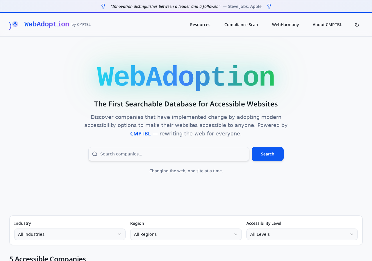 WebAdoption.bulletsites.com — Web adoption, accelerated.